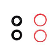 Стекло камеры для iPhone 14/14 Plus (комплект 2 шт.) Красный